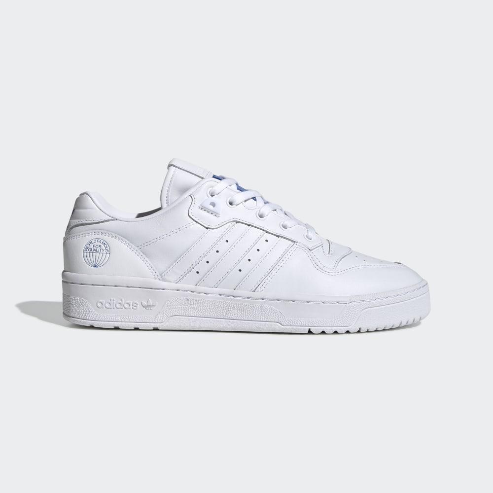 Adidas Women's Rivalry Low Originals Shoes White/Blue Ireland FV4760